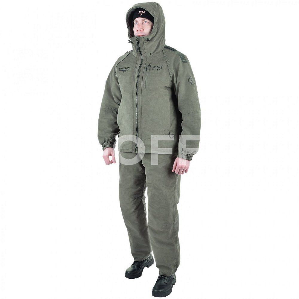 Костюм мужской зимний «Dikson I NEW (-20)» (Islandiya), хаки 98133-6